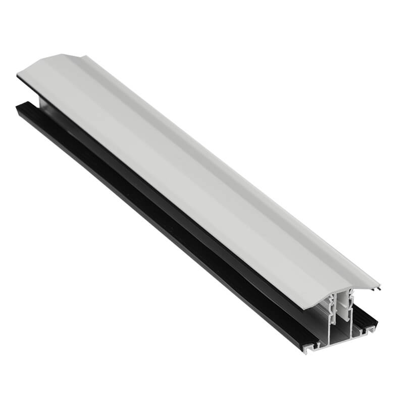 25mm-35mm Snap Down White Glazing Bar 5.0m Image